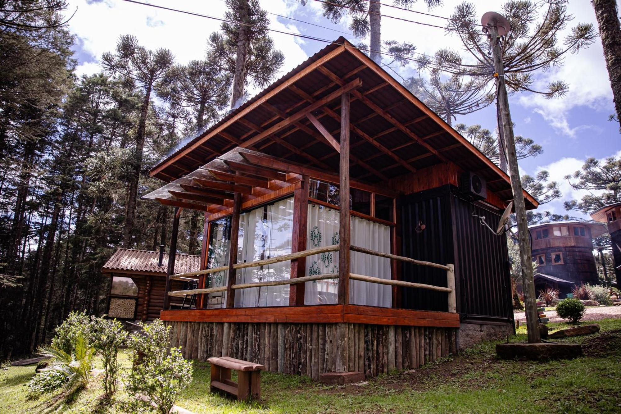 Refugio Do Caracol Pipas E Chales カネラ エクステリア 写真